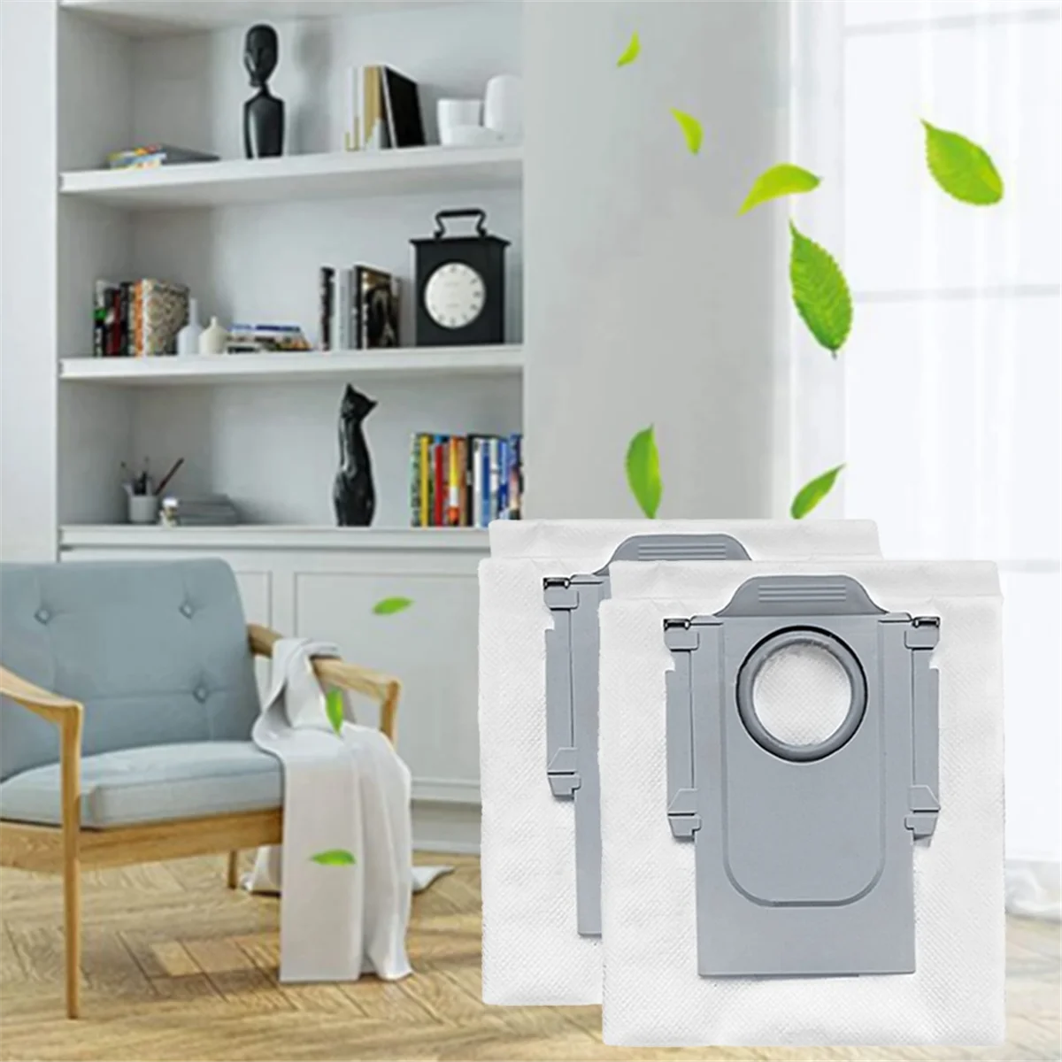 12 шт. мешки для пыли для Qrevo Slim/Qrevo Master, аксессуары для подметальных машин, мешки для пыли, встроенные для длительного и работы