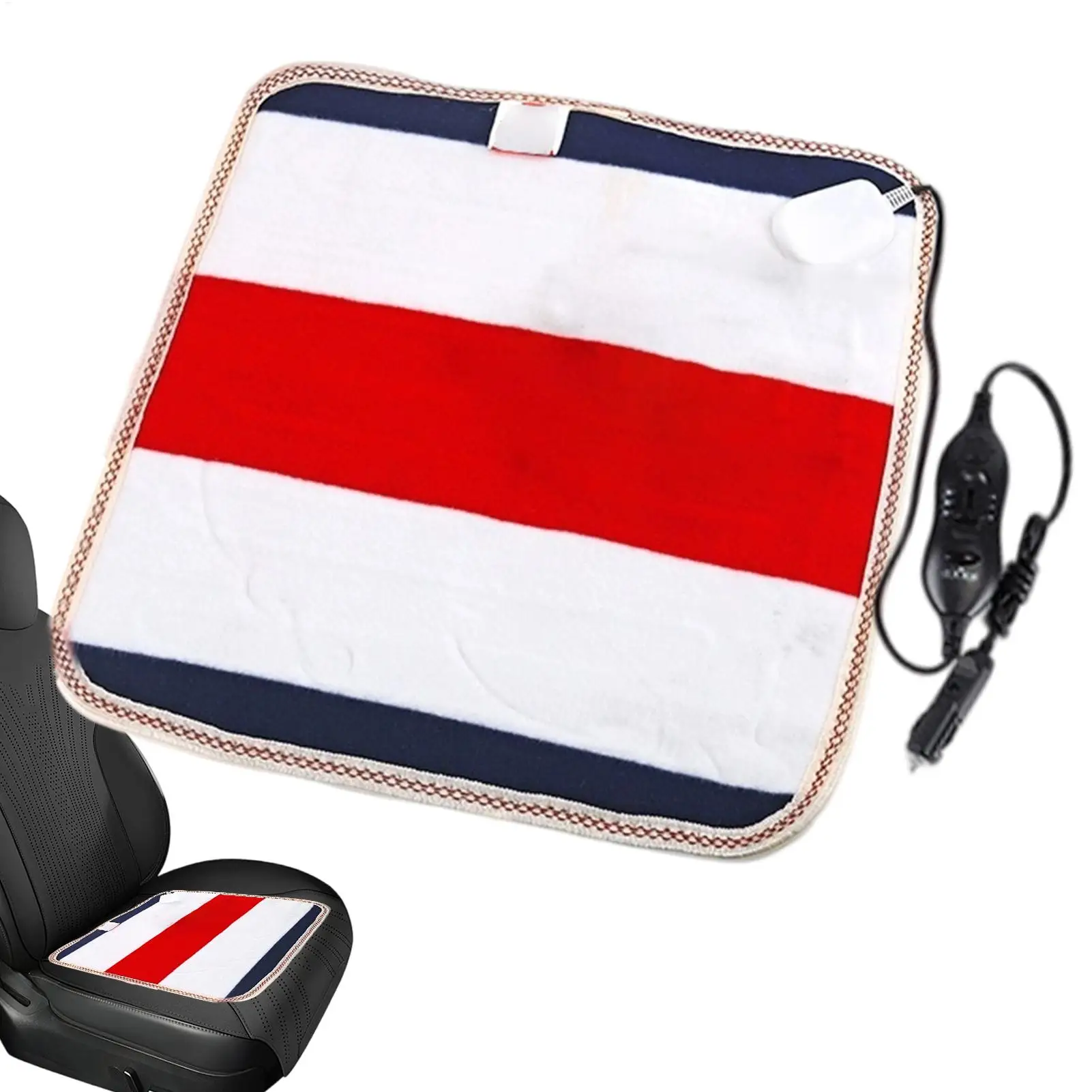 Heated Cushion USB Plug In Warmer Heater Kayak Seat Cushion For Home Work Relaxation Outdoor Camping Fishing Picnic Concerts