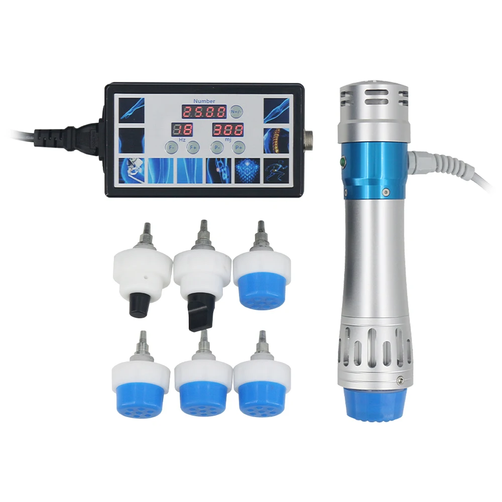 300MJ Professional Shock Wave For ED Treatment Pain Relief Body Massage Relaxation Shockwave Therapy Machine Portable Massager