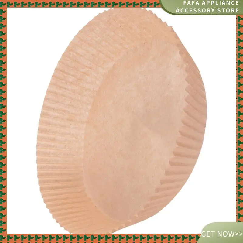 

400 шт. вкладыши из пергаментной бумаги для фритюрницы, антипригарные одноразовые вкладыши для фритюрницы, корзина, неперфорированная круглая пергаментная бумага-A70Z