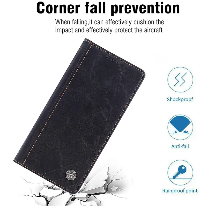 حافظة جلدية فوندا لهواتف Tecno Camon 20 Pro 4G حافظة هاتف محمولة غلاف هاتف محمول لهاتف Tecno Camon 20 Pro 4G