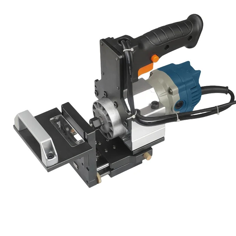 Slotted Support Line Rail Slotting Machine, Edge Trimmer, Side Hole, Invisible Fastener, Coat Cabinet Plate, Woodworking Tool, 2 em 1