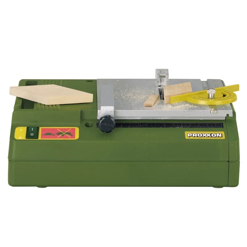 Многофункциональная деревообрабатывающая настольная пила BC PROXXON, небольшая беспыльная бытовая настольная пила, 85 Вт, скорость 50 ~ 60 Гц: 5000 об/мин
