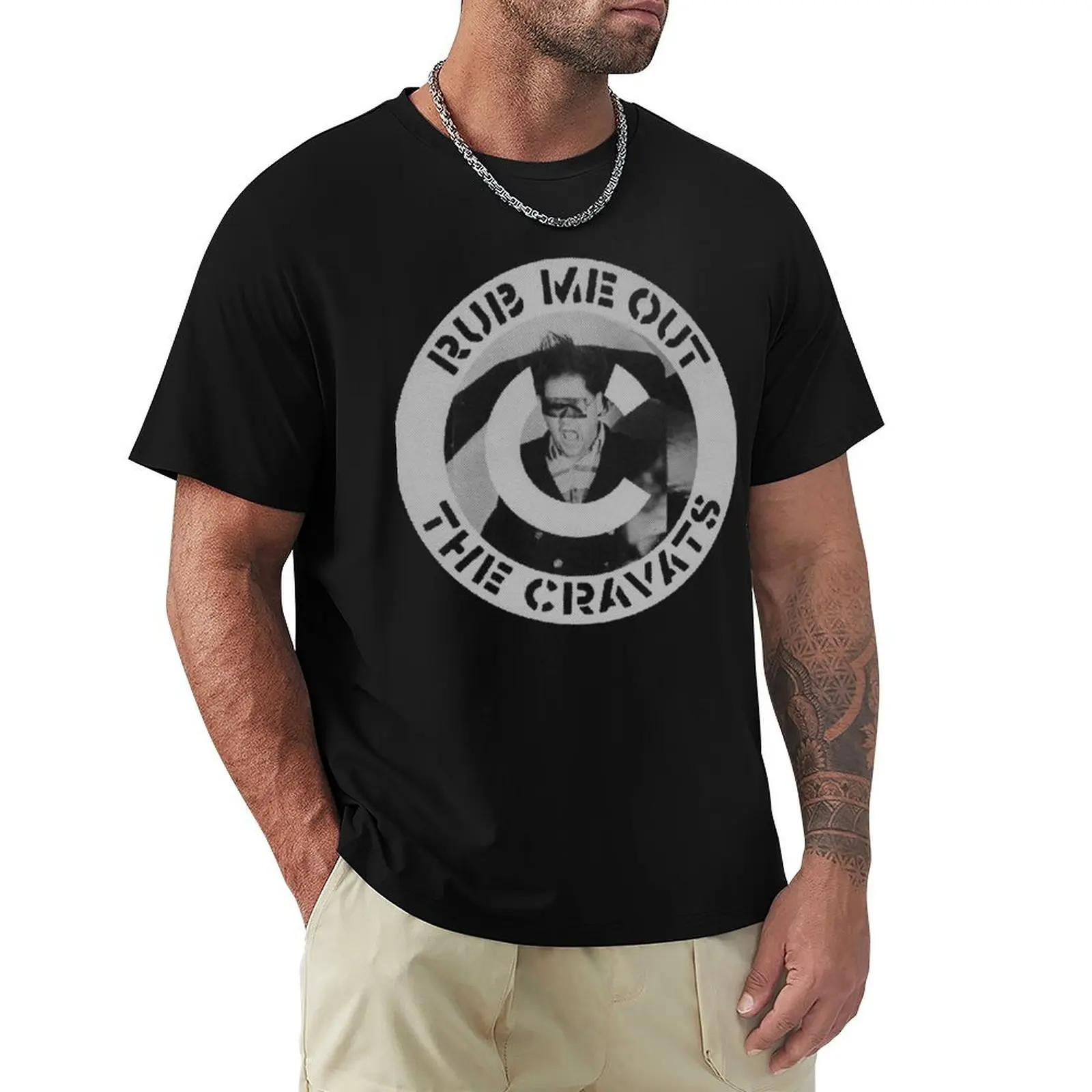 The Cravats Rub Me Out Call Me T-Shirt t shirts for man graphic tees T-Shirt