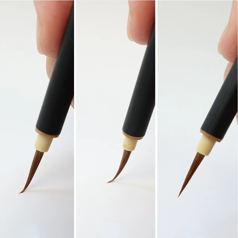 Chinese Calligraphy Brush Pen Weasel Hair Fine Line Brush Watercolor Painting Line Drawing Meticulous Painting Wolf Hair Brushes