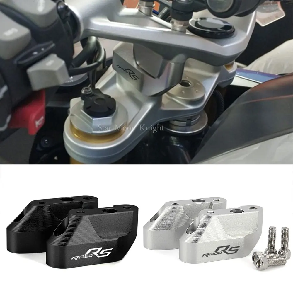 

Motorcycle Accessories Handlebar Riser Clamp Back Move Mount Fit For BMW R1200RS 2015 - 2020 R1250RS 2019 - 2021 R 1200 1250 RS