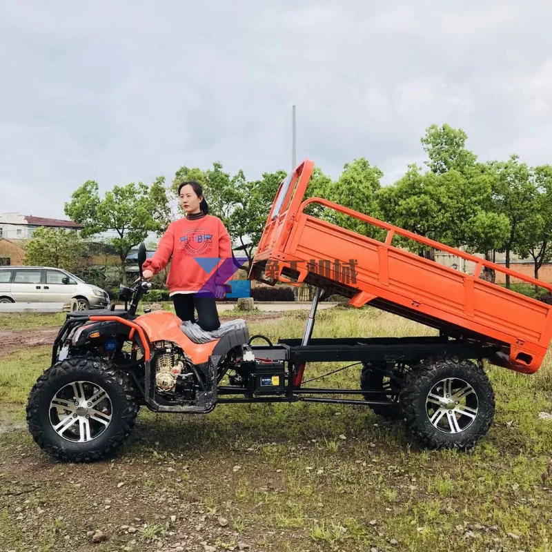 YUGONG The New 300 CC Large-scale Karting Farmer Car with Bucket All-terrain Agricultural Off-road Vehicle ATV