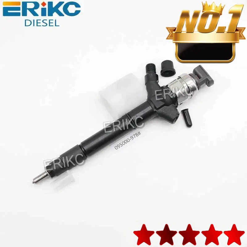 ERIKC 095000-9782 095000-9780 095000-9781 23670-59035 Common RaiI Injector Nozzle for Toyota Landcruiser 200 V8 1VD-FTV 4.5L.