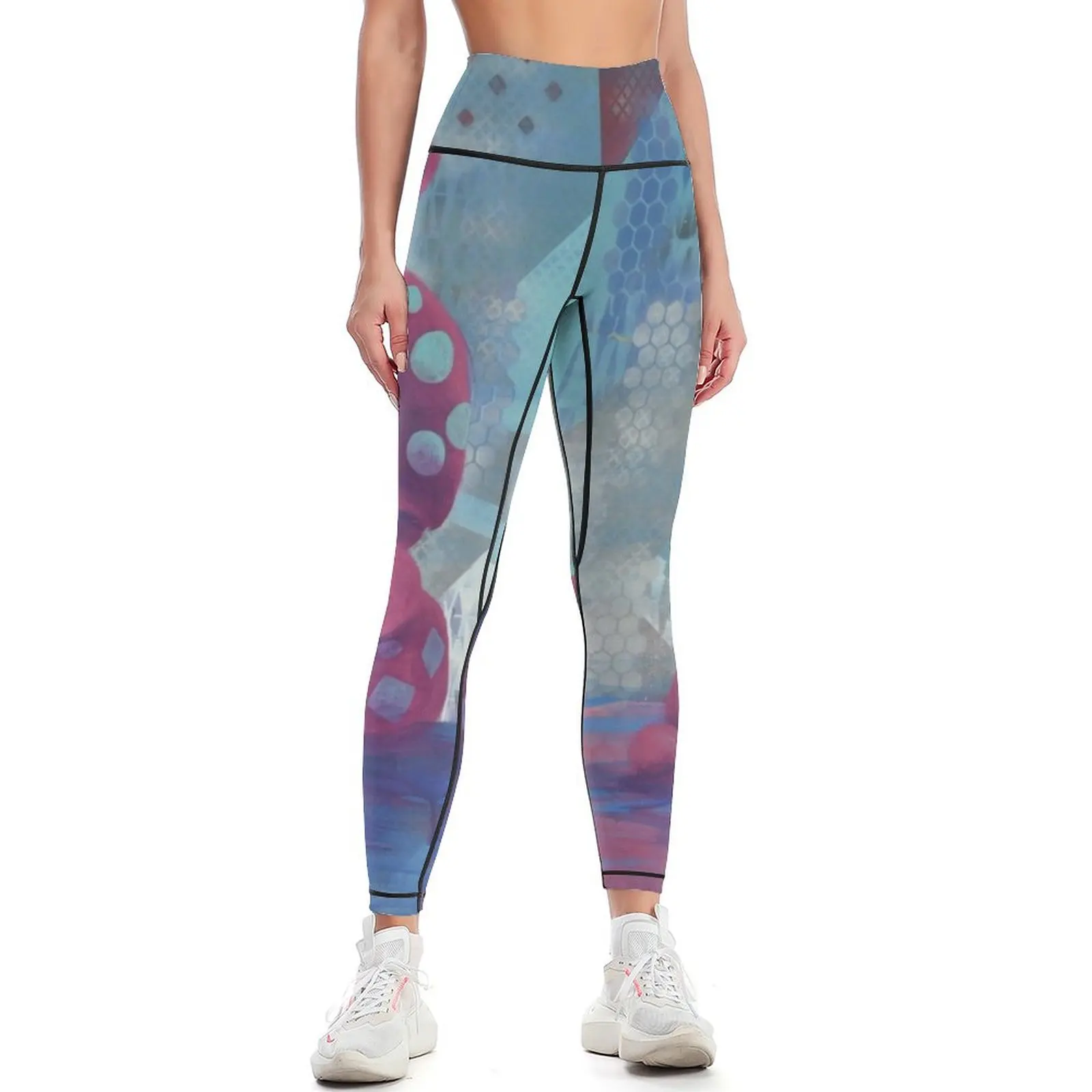 Growth Spots Leggings Legging sexy woman Legging sport flared Womens Leggings