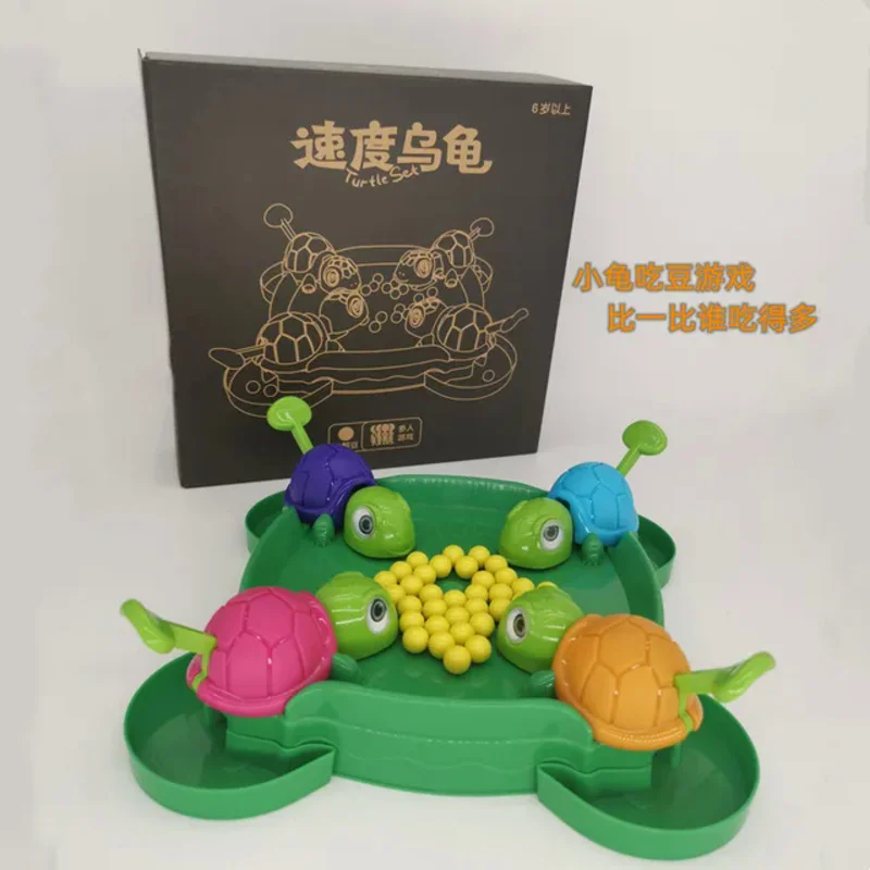 Turtles Eat Beans puzzle multiplayer Parent-child interactive Board Game Kids Toys Competitive Party Games Toy for children gift