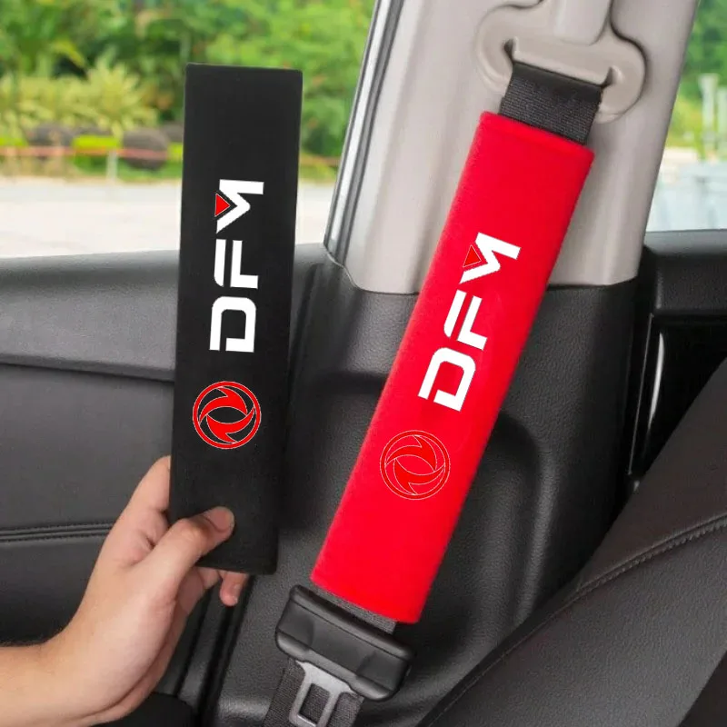 Car Styling Seat Belt Cover Seatbelt Shoulder Strap Protector Pads For Dongfeng DFM AX7 H30 S30 DFSK SX5 SX6  Auto Accessories