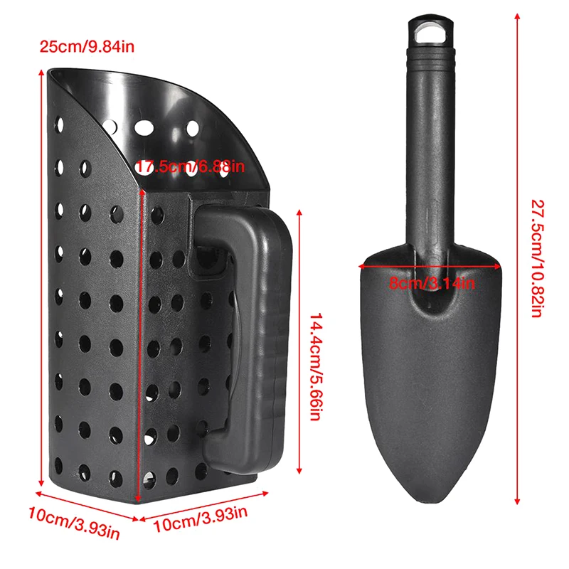 Metal Detector Sand Scoop And Shovel Set Digging Tool Accessories For Underground Metal Detecting Gold Treasure Detector