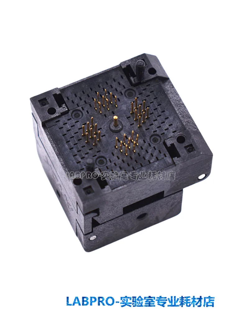 QFN32 Burn-in Socket QFN32-0.5-5x5 Chip IC Aging Test Socket Flip-flop Programming Socket Fixture Gold-plated