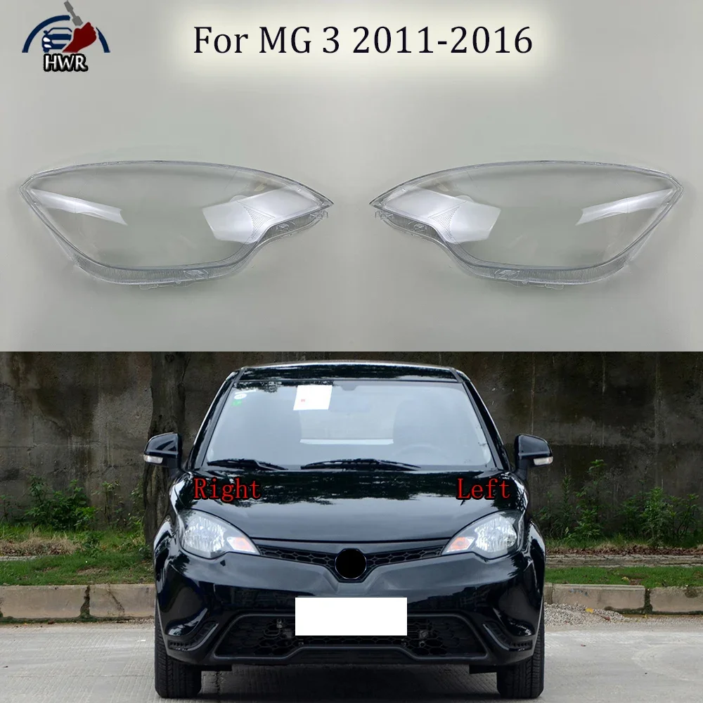 

Headlamp CoverTransparent Mask Headlight Shell Lens Plexiglass Replace Original Lampshade For MG 3 2011 2012 2013 2014 2015 2016