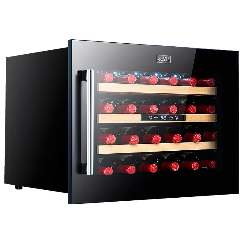 

Высококачественный мини-холодильник Slim 220v с дисплеем, термоэлектрический, для 40 бутылок вина
