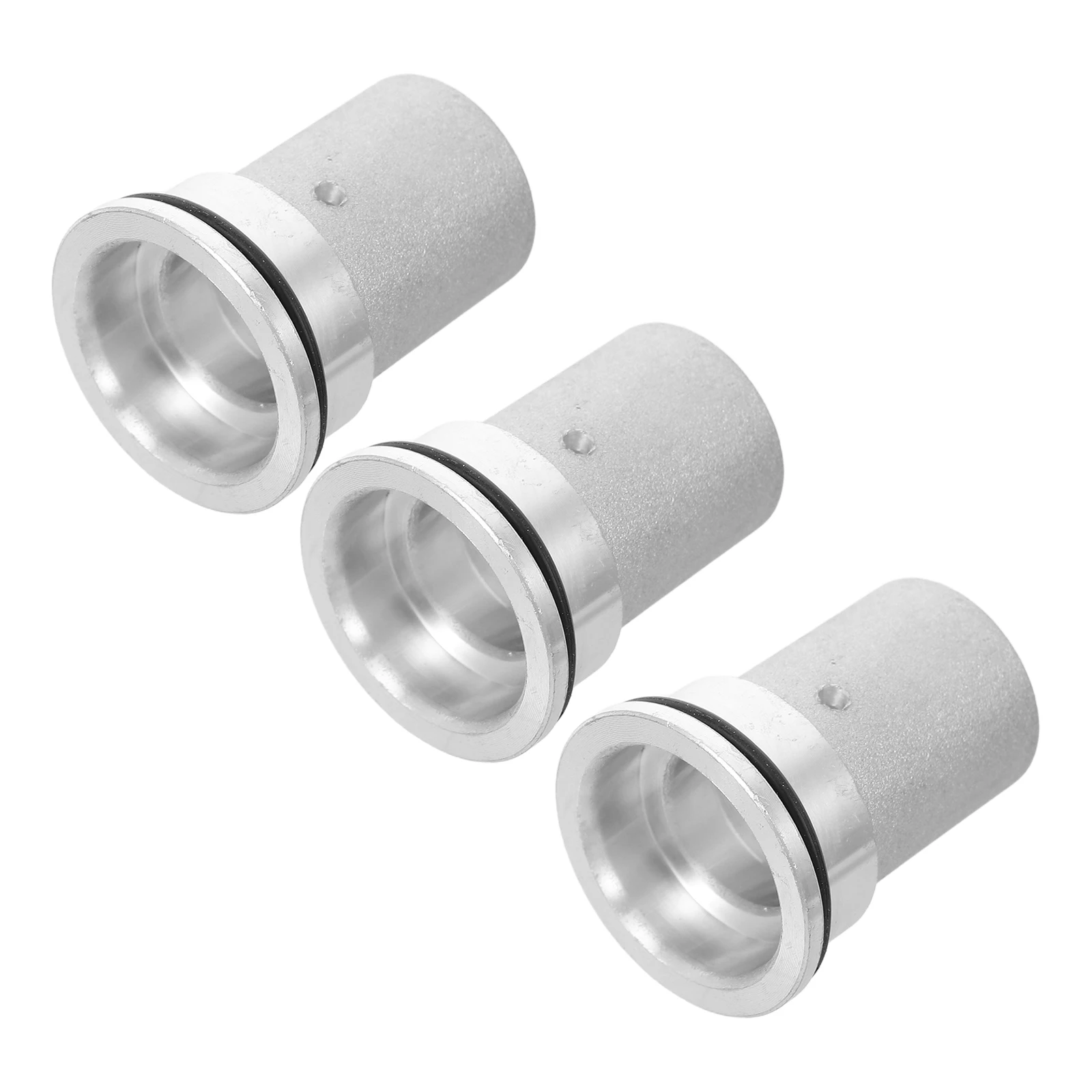 

3pcs Pressure Bushing Metal Sturdy Replacement Parts High-Pressure Valve Sleeve Pump Repair Quick Connect Fitting Heavy-Duty