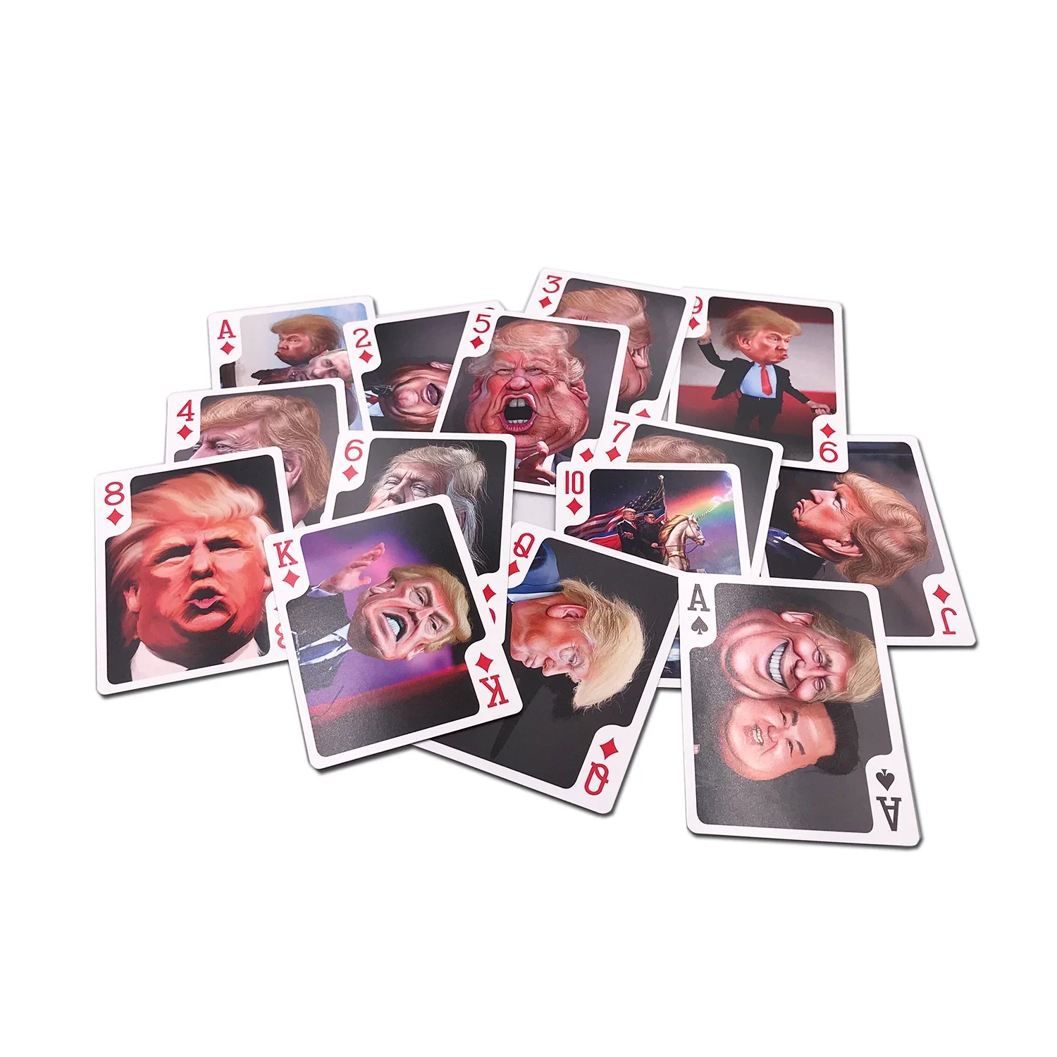 

US President Trump 2024 Playing Cards 54 Pieces Comic Artistic Poker Cards Collection & Gift Playing Cards Deck