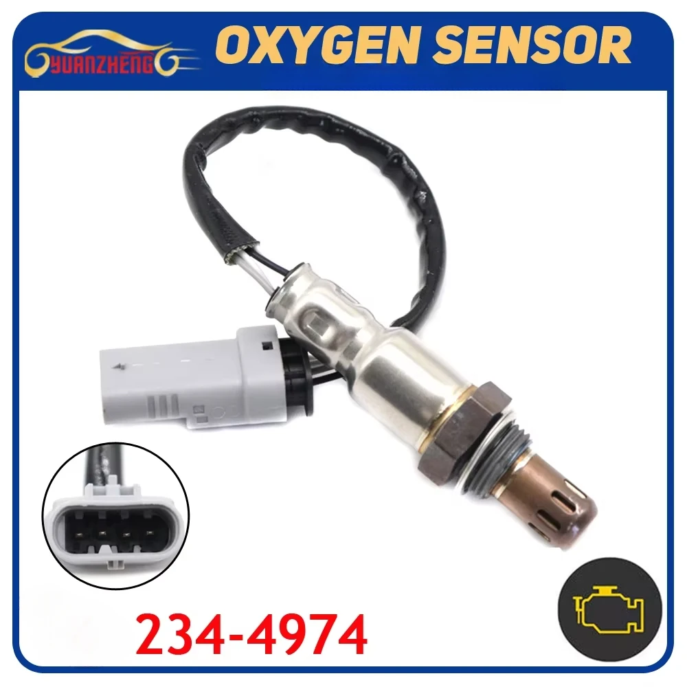 Car Air Fuel Ratio Lambda O2 Oxygen Sensor 234-4974 Fit For Cadillac Escalade Chevrolet Corvette GMC Savana 2014-2019 12657188