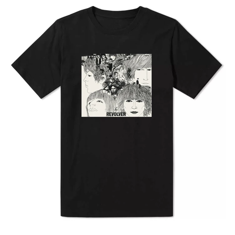 

Летняя футболка Ro Band John Lennon ort Sve Punk Sle, повседневная, свободная, хлопковая, молодежная, модная, весна