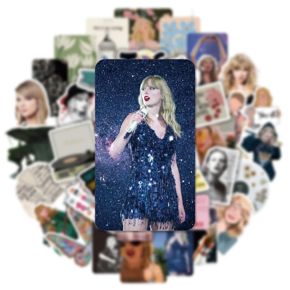 50 new album Taylor Doodle stickers notebook skateboard waterproof decorative material stickers,50 new album Taylor Doodle stick