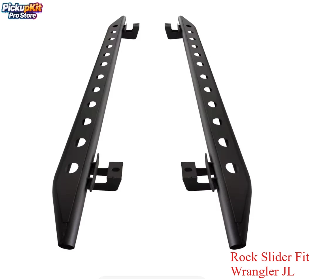 

Hot Selling Tubular Round Hole Rock Slider Running Board Fit Wrangler JL 4 Door 2018-2019