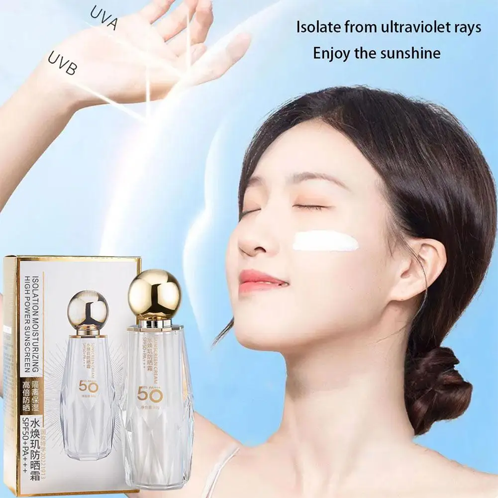 

Body Screen Whitening Cream Block Moisturizing Anti-aging Spf Cream Screen Protective Oil-control Skin M5q6