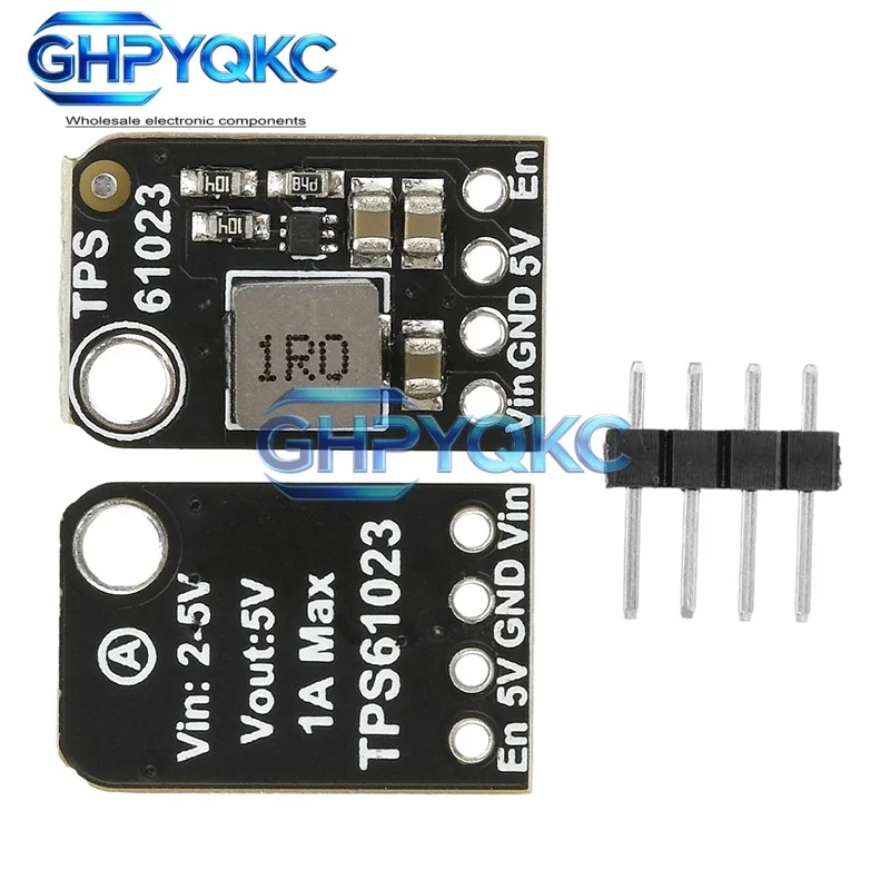 GHPYQKC TPS61023 Booster Board 5V 1A Step Up Boost Module Board Voltage Step Up Module 2-5V DC To 5V