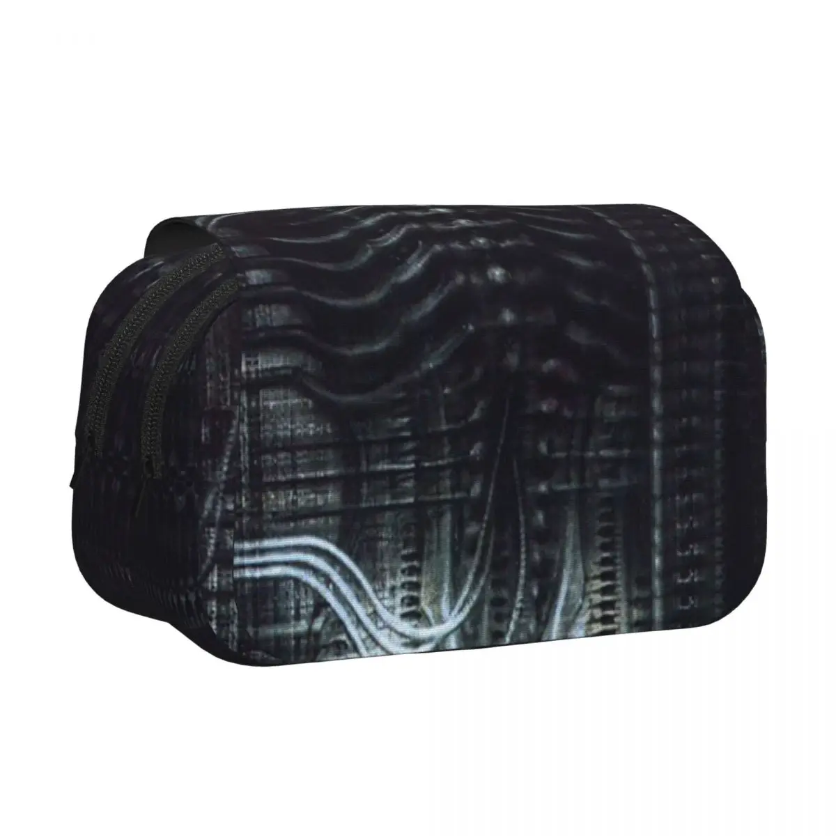 New York City Vi Torso H R Giger Pencil Cases Pencil Pouch Hard Shell Leather Large Capacity Pen Box Pencil