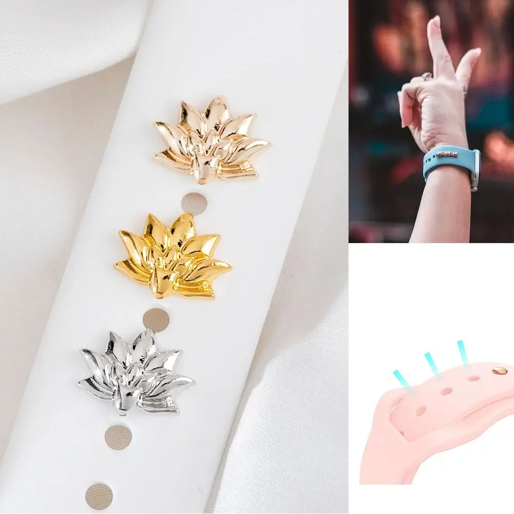 Diamond Watch Band Decorative Nails New Alloy Brooch Wristbelt Charms Watch Band Ornament Strap Accessories