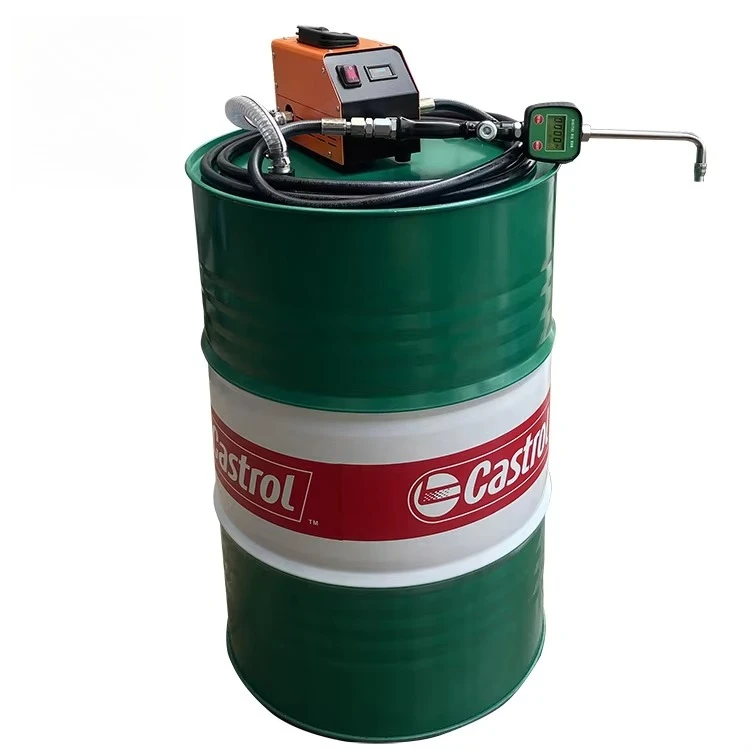 CHKJ-2025NEW 야외용 200L 충전식 배터리 전기 윤활 펌프 모터 엔진 오일 디스펜서