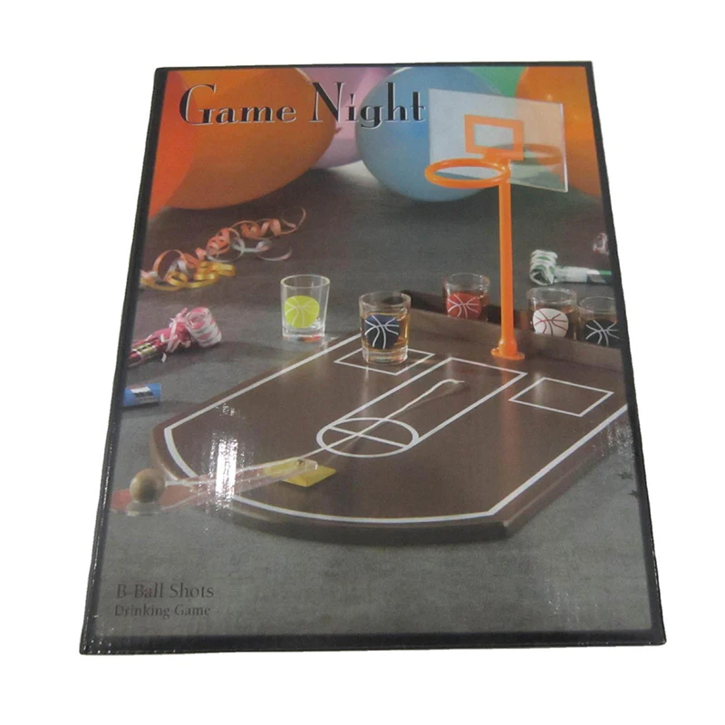 Ceative Desktop Basketball Game Bar Drinking Games Basketball Court Bar Toy Table Games Drink Game for Bar KTV Club Family Party