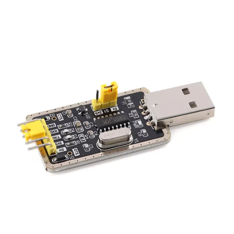 10pcs CH340G Gold Module RS232 Upgrade USB to TTL Module Serial Conversion Cable for STC Download