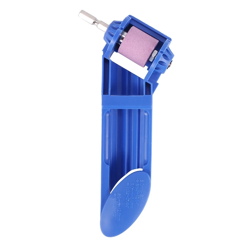 2X 2-12.5Mm affilatrice per punte da trapano mola portatile in corindone mola resistente al corindone strumento per smerigliatrice per lucidatura