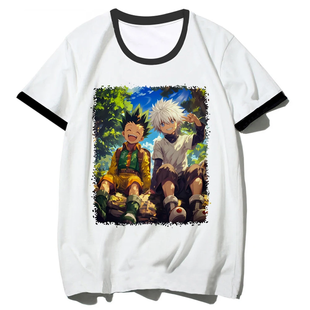Hunter x Hunter t shirt femme emo scene  party grunge meme tshirt anime harajuku grunge y2k japan