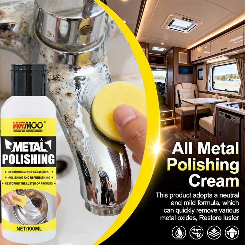 100ml Kitchen Degreaser Paste - Heavy Duty Cleaner for Burnt Pans,, Glass Cooktop, Oven, Grill - Removes Tough Stains & Carbon