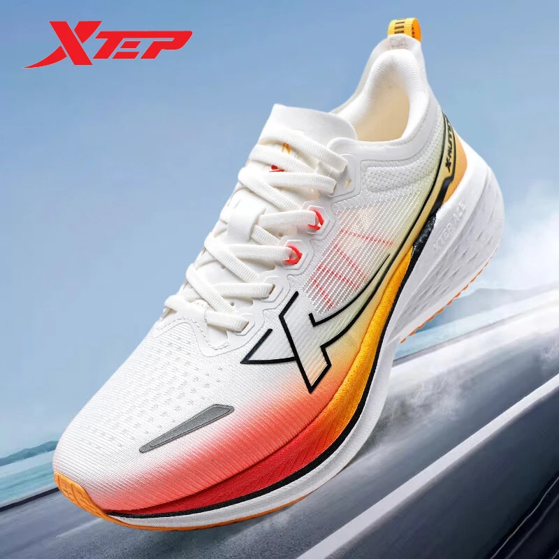 Xtep Five Speed 2.0 Running Shoes For Men 2024 Autumn Comfortable Sports Shoes Jogging Cushioning Sneakers 876319110001