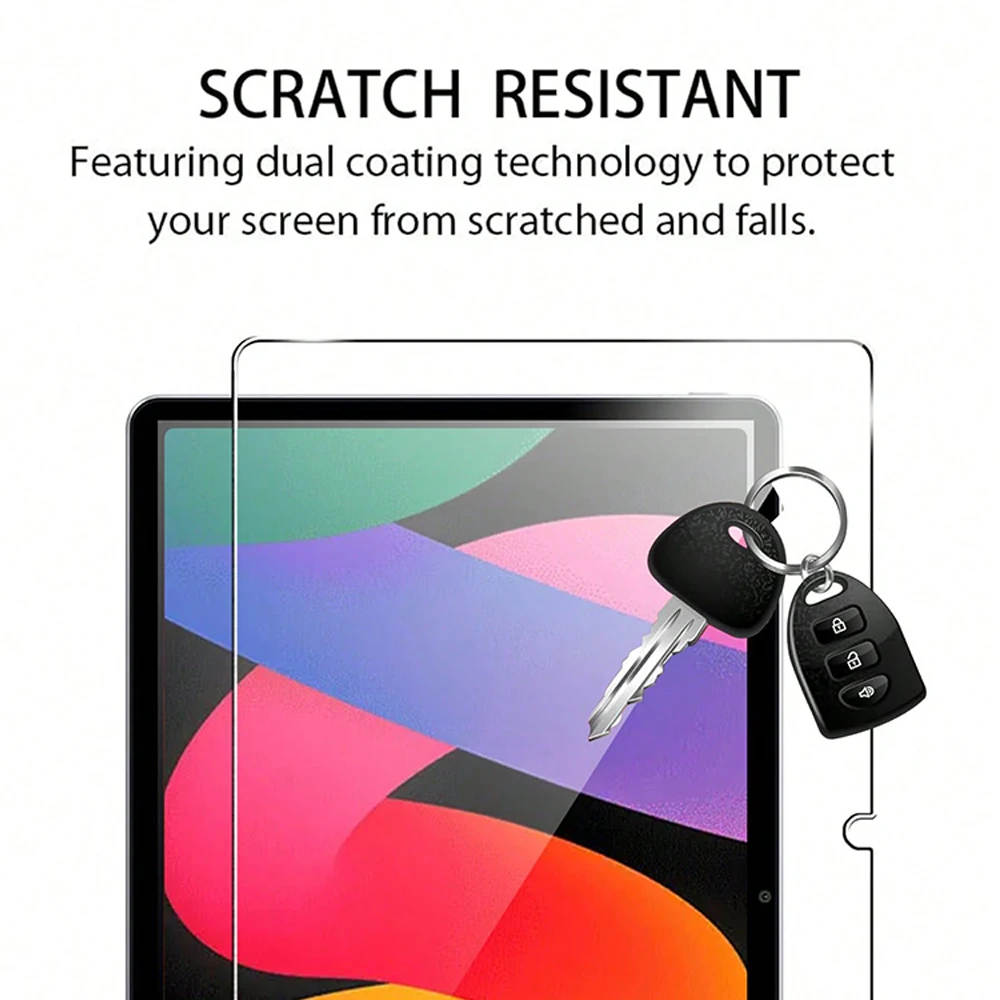 For Redmi 2 Xiaomi Pad 6 5 Pro 6s Pro 12.4 Screen Protector Tempered Glass For MiPad 5/6/7 Pro Redmi Pad SE 11 Film Accessories