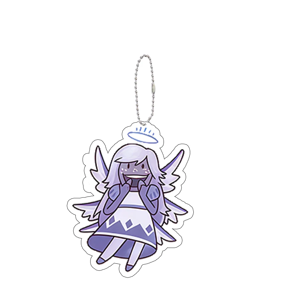 Breloczek Akrylowy Hazbin Hotel Charlie Morningstar Angel Dust Husk Adam The Exorcist Personalizowany Kreskówkowy Wisiorek Dekoracyjny Prezent