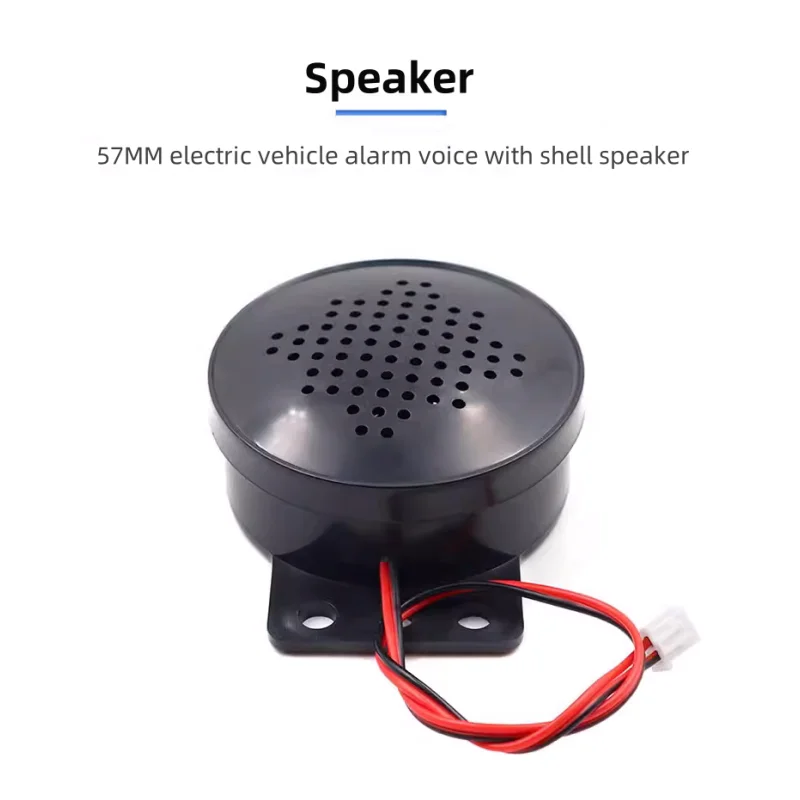 57MM high decibel plastic horn car alarm 2 