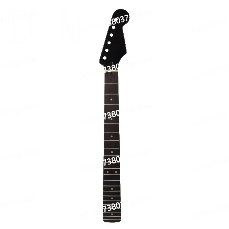 

ST22 fret 6-string maple all black matte neck electric guitar handle guitar neck without back midline black