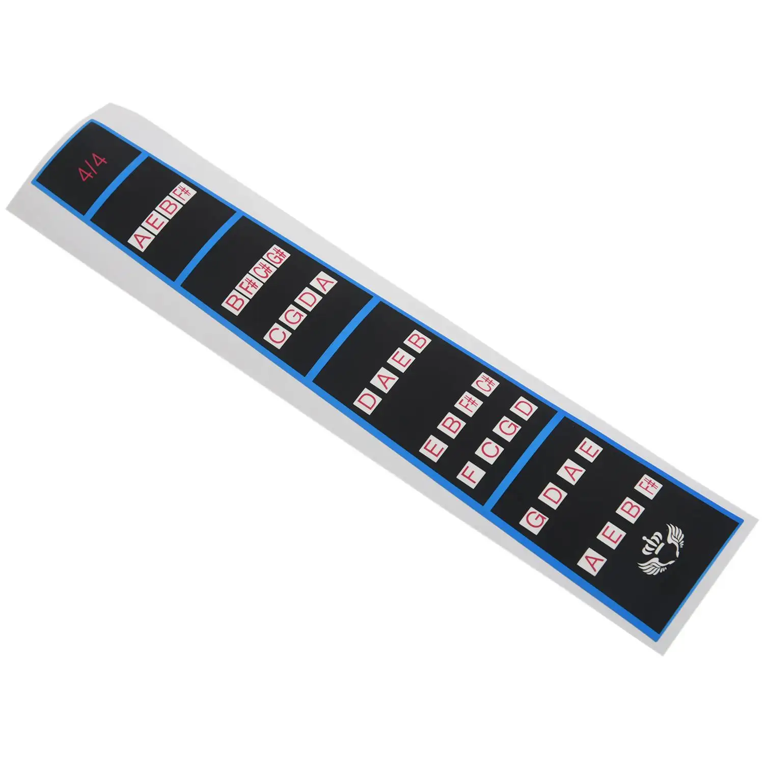 Violin Finger Guide /Fingerboard Sticker Fret guide Label Finger Chart For Size 4/4 image 3