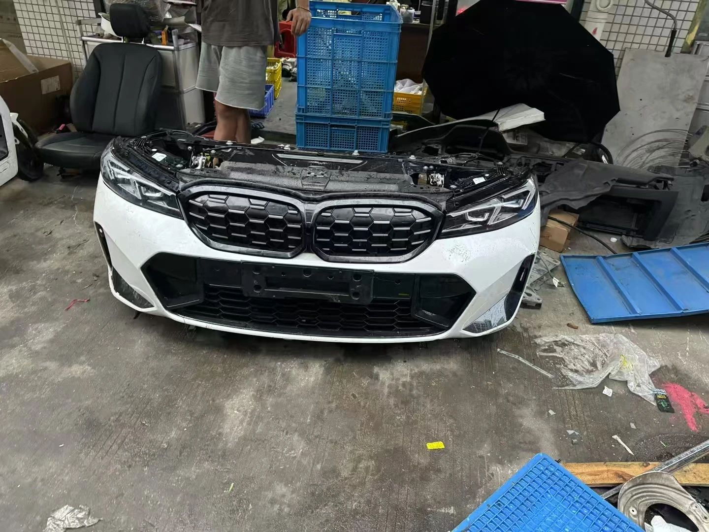 High-quality automotive front mouth assembly and front bumper assembly for the 2022  3 Series G28