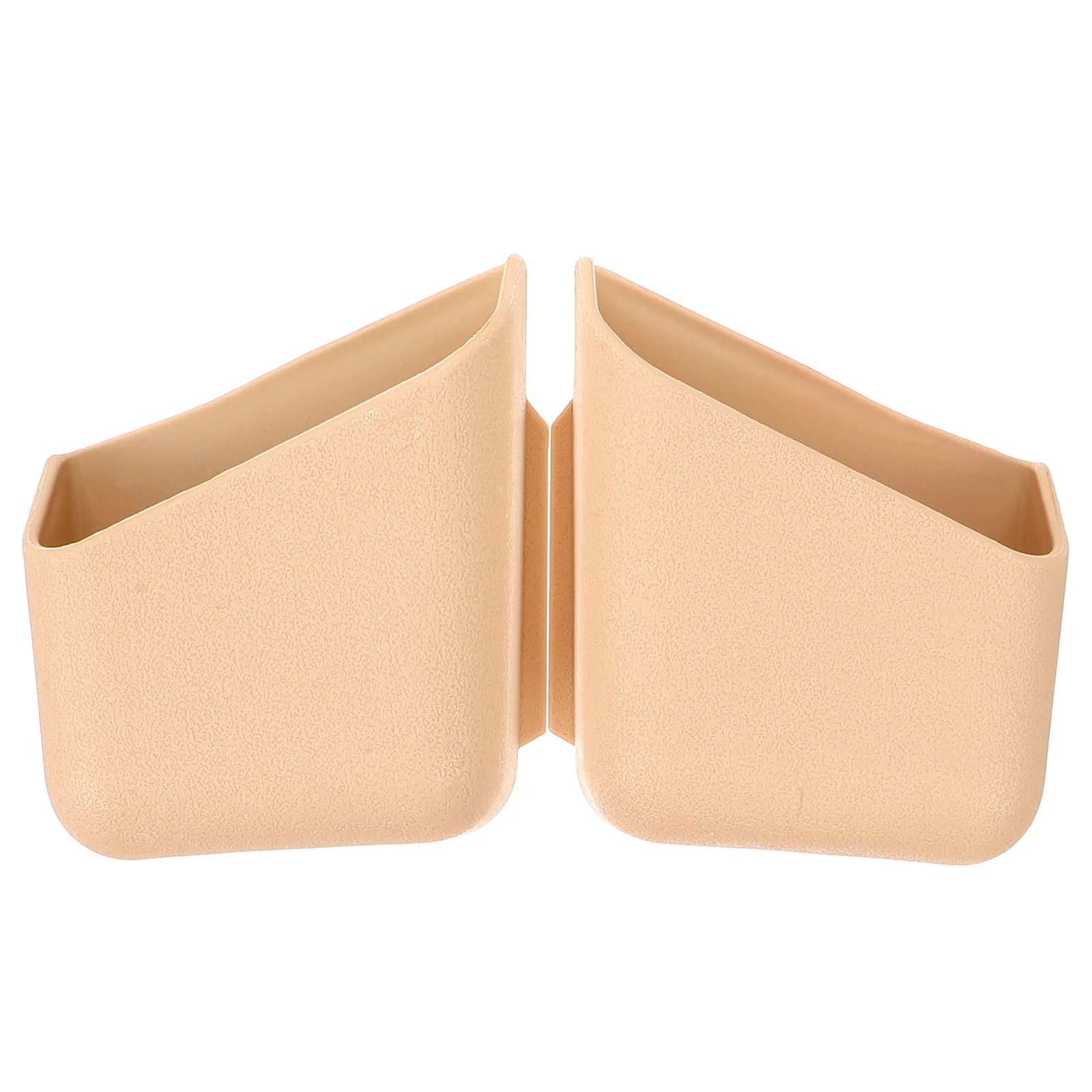 

2Pcs Car Storage Box Adhesive Organizer Vehicle Glasses Phone Card Holder Sundries Container Automotive Interior Storage