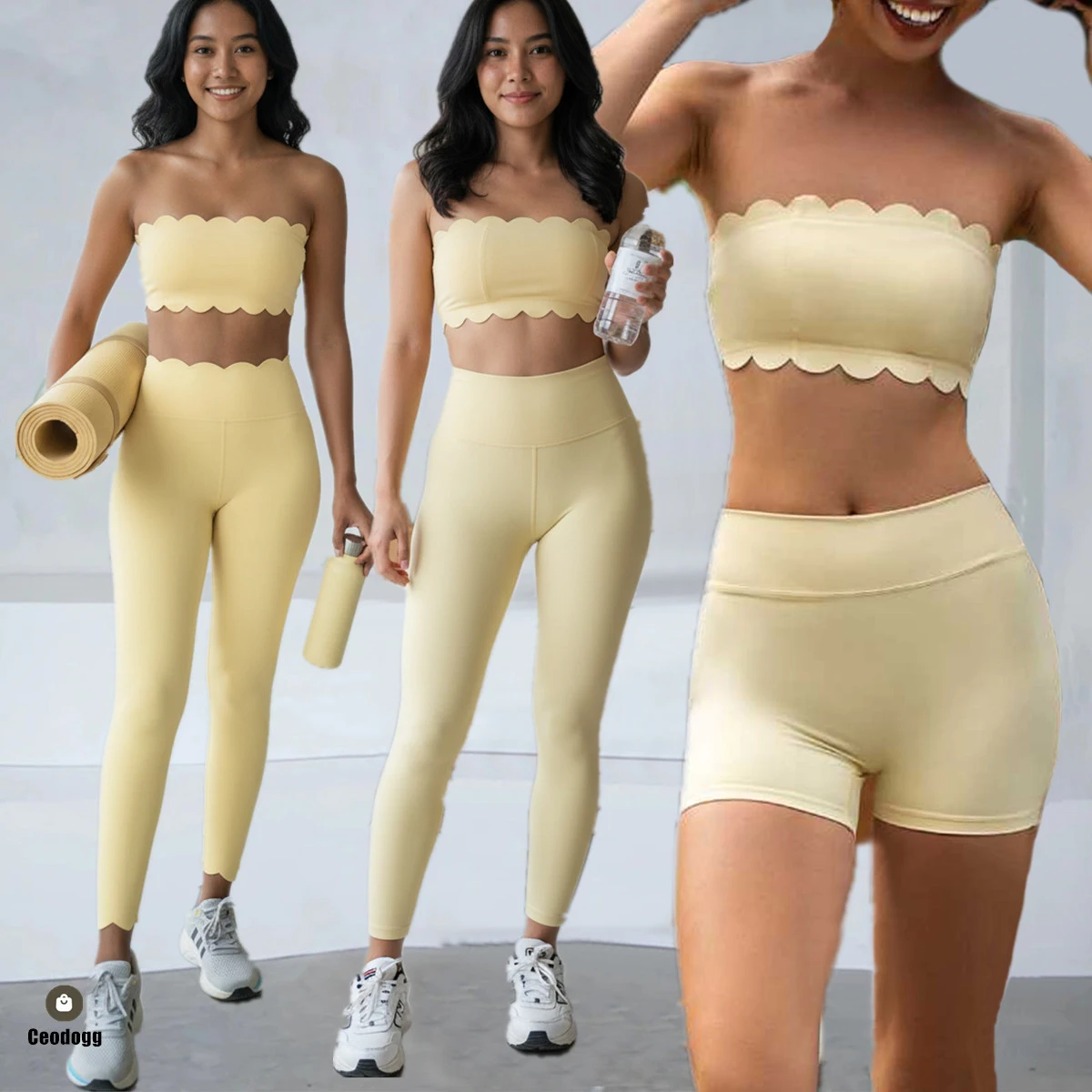 Non-slip Insert Sports Bra Women Fitness Intimate Strapless Bustier Bandeau Wrap Fitness Tops Sports Underwear Yoga Bra XP144