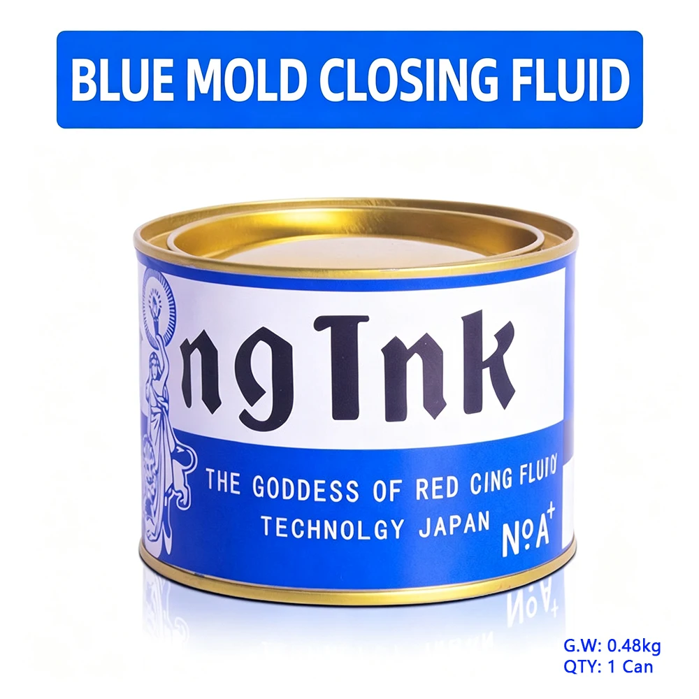 Industrial Red Lead Mold Alignment Closing Fluid 0.6KG - Spray/Wipe Type for Mold Fit Detection
