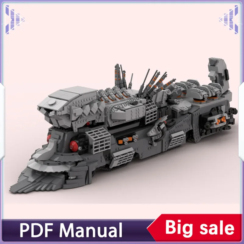 

4504pcs Building blocks set Alteisen MK.VI (Locomotive) Train adults bricks train model Christmas gift