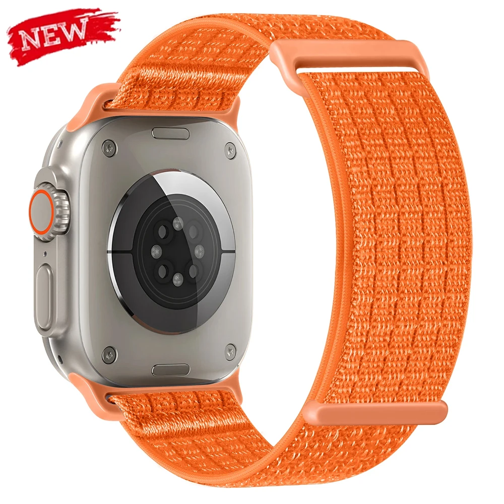 Sport-Nylonarmband für Apple Watch 11/10 46mm 42mm Band für iWatch Series 9 8 7 41/45mm SE 44/40mm Ultra 3 49mm Armband Correas