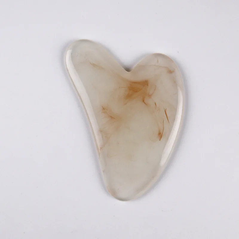 Gua Sha 마사지 보드 목 주름 방지 마사지 도구, 얼굴 피부 리프팅, 안티 에이징 페이스 롤러, 푹신한 눈 미용 건강 도구