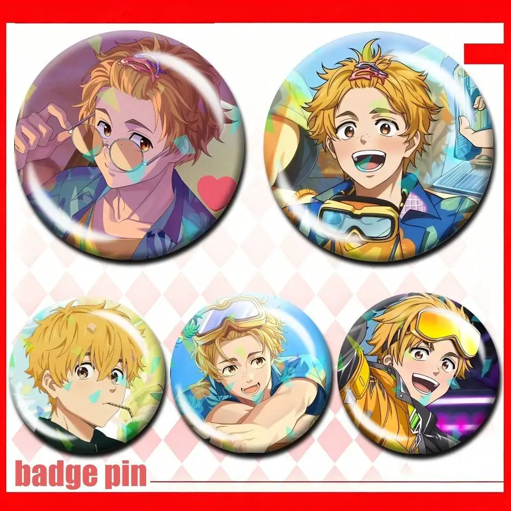 

Info Broker Akihiko Nirei 25 32 44 58 75mm Badges Personalized Round Brooches Pins Accessory Customizable