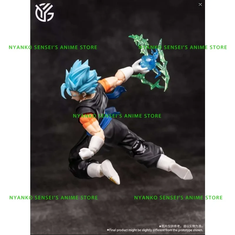 YGmw Toys Longying Vegito لعبة دراغون بول OC007/OC008 SHF 1/12 مقياس عمل الشكل نماذج أنيمي لعبة دمية هدية تحصيل #3